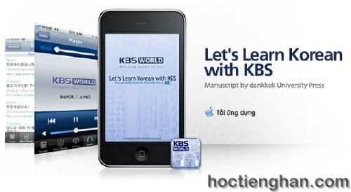 Tự học tiếng Hàn trên điện thoại